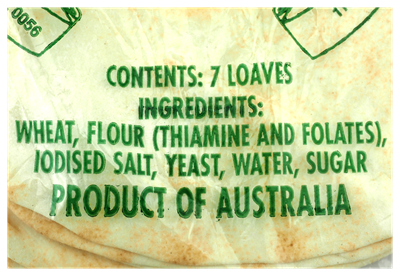 Picture of GREENACRE MODERN BAKERY FRESH LEBANESE BREAD 7 LOAVES 