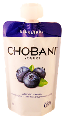 Picture of CHOBANI YOGURT BLUEBERRY FLAVOUR 140G