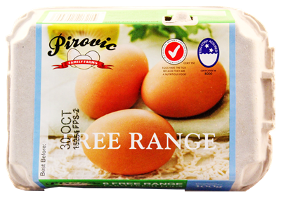 Picture of PIRVOIC 6 FREE RANGE FARM FRESH EGGS 6PCS 300G