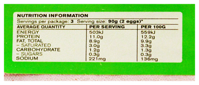 Picture of PIRVOIC 6 FREE RANGE FARM FRESH EGGS 6PCS 300G