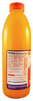 Picture of NUDIE 10 1/2* ORANGE JUICE W/ PULP 1L