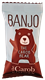 Picture of THE CAROB KITCHEN BANJO THE CAROB BEAR CHOCOLATE 15g