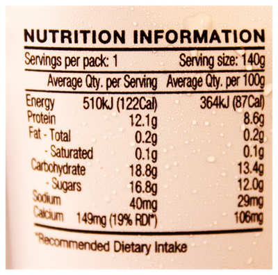 Picture of CHOBANI YOGURT HONEY FLAVOUR 140G