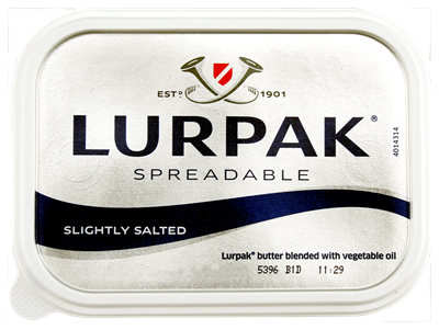 Picture of LURPAK SPREADABLE BUTTER BLENDED W/ VEGETABLE OIL 250g