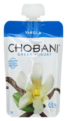 Picture of CHOBANI GREEK YOGHURT VANILLA 140g