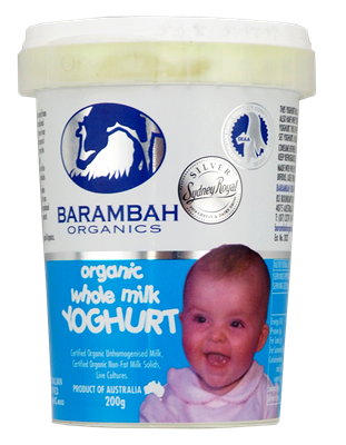 Picture of BARAMBAH ORGANIC WHOLE MILK YOGHURT 200g
