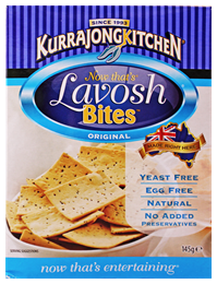 Picture of KURRAJONG KITCHEN LAVOSH BITES 145g