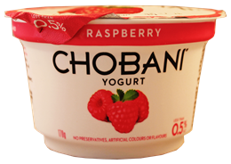 Picture of CHOBANI YOGURT RASPBERRY  170g