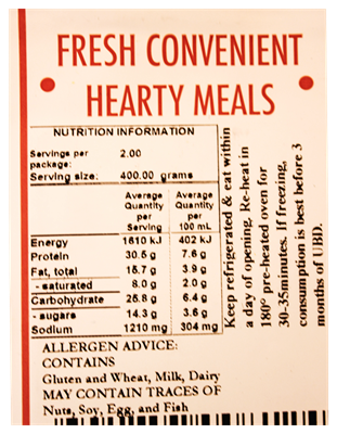 Picture of THE KEY INGREDIENTS COTTAGE PIE 800G