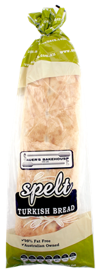 Picture of SAUER'S BAKEHOUSE SPELT TURKISH BREAD 430g