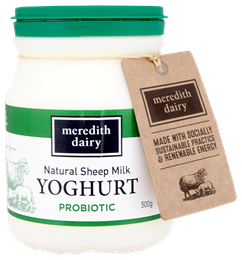 Picture of MEREDITH DAIRY NATURAL SHEEP MILK YOGHURT PROBIOTIC 500g
