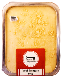 Picture of THE KEY INGREDIENTS BEEF LASAGNE 800G