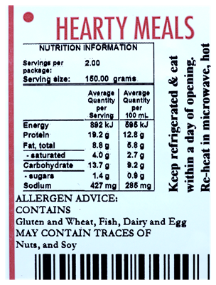 Picture of THE KEY INGREDIENTS SALMON & RICOTTA FISH CAKES 300g