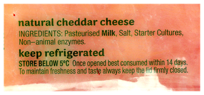 Picture of COON TASTY NATURAL CHEDDAR CHEESE 250g