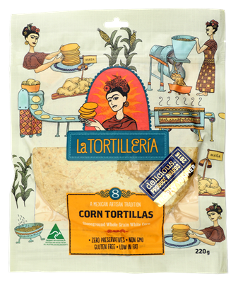 Picture of LA TORTILLERIA 8 PK 220g