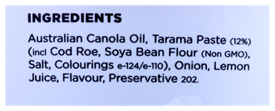 Picture of FRESH FODDER TARAMOSALATA 200g