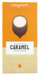 Picture of LOVING EARTH CARAMEL ORGANIC CHOCOLATE 80g
