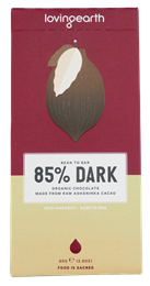 Picture of LOVING EARTH 85% DARK ORGANIC CHOCOLATE 80g