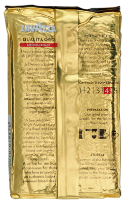 Picture of LAVAZZA QUALITA ORO GROUND COFFEE 250g