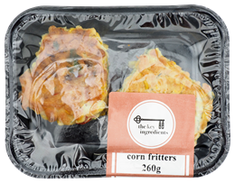 Picture of THE KEY INGREDIENTS CORN FRITTERS 260g
