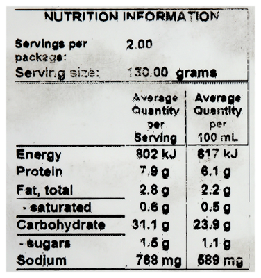 Picture of THE KEY INGREDIENTS CORN FRITTERS 260g