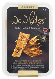 Picture of WOW BITES GARLIC, HERB & PARMESAN 80g