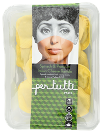 Picture of PERTUTTI SPINACH ITALIAN CHEESE RAVIOLO PASTA 400g