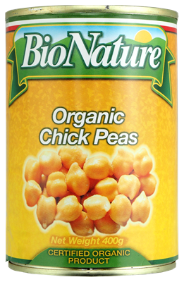 Picture of BIONATURE ORGANIC CHICK PEAS 400g