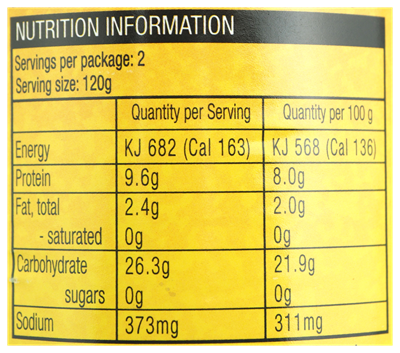 Picture of BIONATURE ORGANIC CHICK PEAS 400g