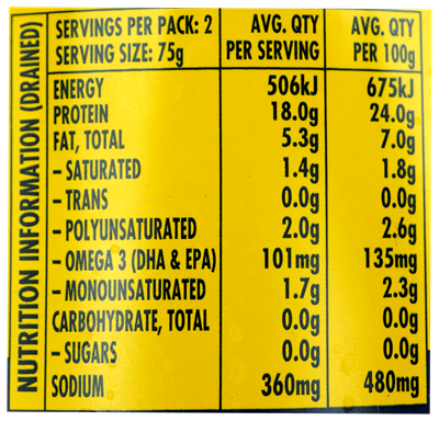 Picture of SIRENA TUNA IN OIL - ITALIAN STYLE 185g