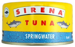 Picture of SIRENA TUNA IN SPRINGWATER 185g