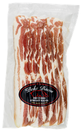 Picture of BOKS DRY CURED STREAKY BACON 250g