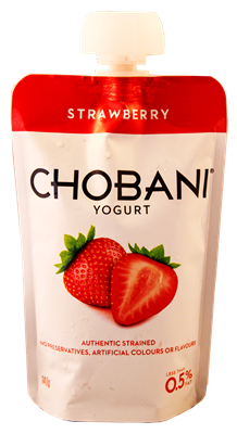 Picture of CHOBANI STRAWBERRY YOGHURT 140g