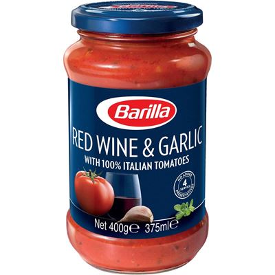 Picture of BARILLA RED WINE & GARLIC SASUCE