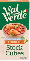 Picture of VAL VERDE CHICKEN SALT REDUCE STOCK CUBES