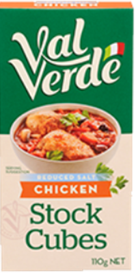 Picture of VAL VERDE CHICKEN SALT REDUCE STOCK CUBES