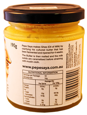 Picture of PEPE SAYA GHEE