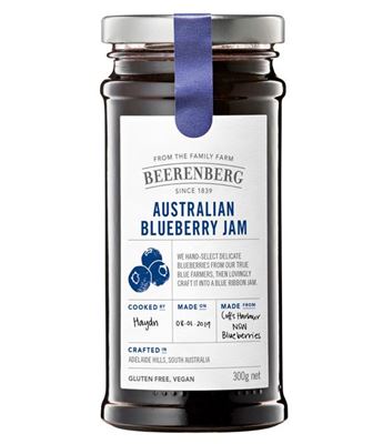 Picture of BEERENBERG BLUEBERRY JAM 300G