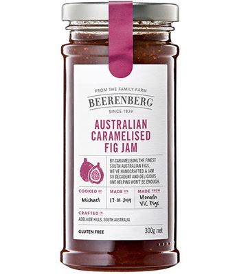 Picture of BEERENBERG CARAMELISED FIG JAM 300G