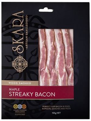 Picture of SKARA STREAKY MAPLE BACON 150G