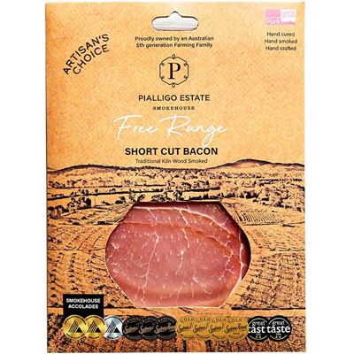Picture of PIALLIGO ESTATE SHORTCUT BACON 160G