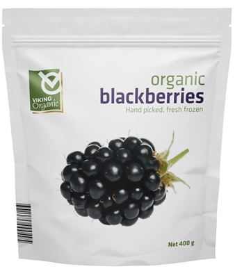 Picture of VIKING ORGANIC BLACKBERRIES 400G
