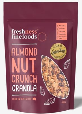Picture of FRESHNESS FINE FOOD ALMOND NUT CRUNCH 500G