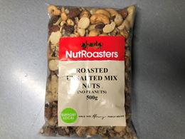 Picture of THE NUT ROASTERS UNSALTED MIX NUTS 500G